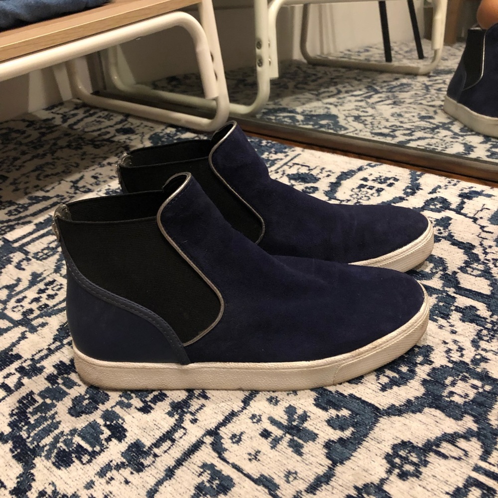 High Top Sam Endelman Navy Blue Sneaker